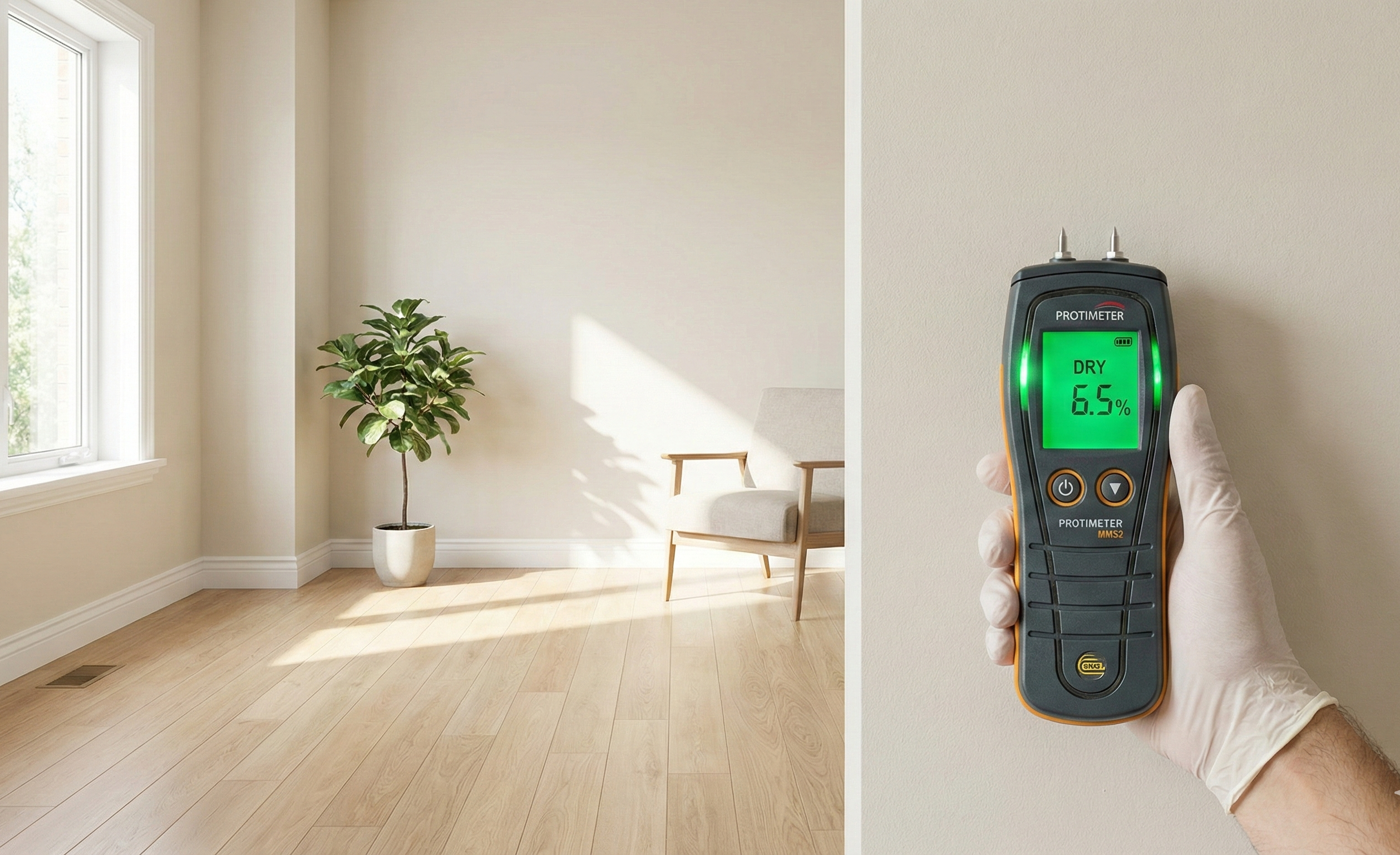 Cleaning water damage